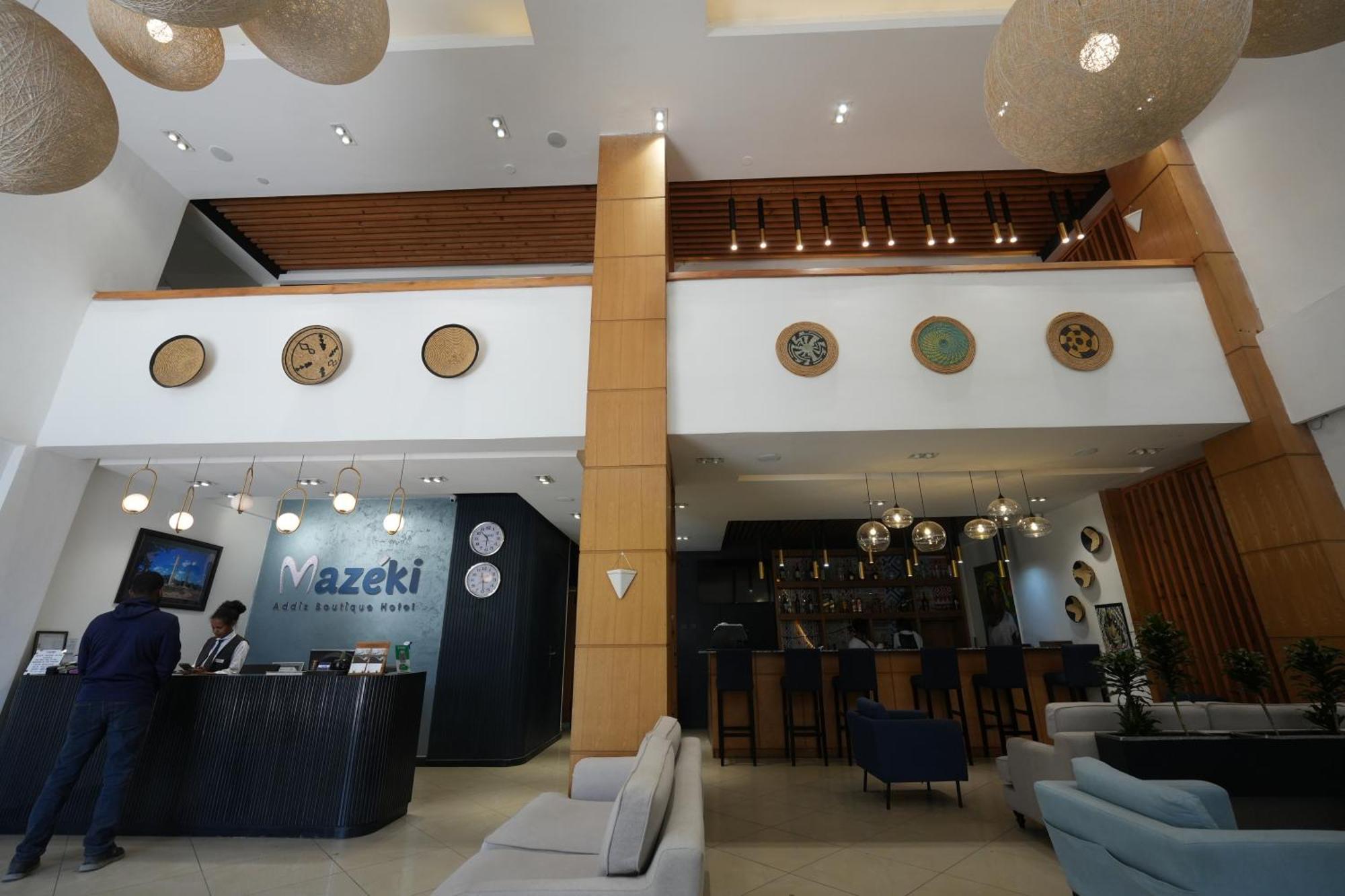 Mazeki Addis Boutique Hotel Bagian luar foto