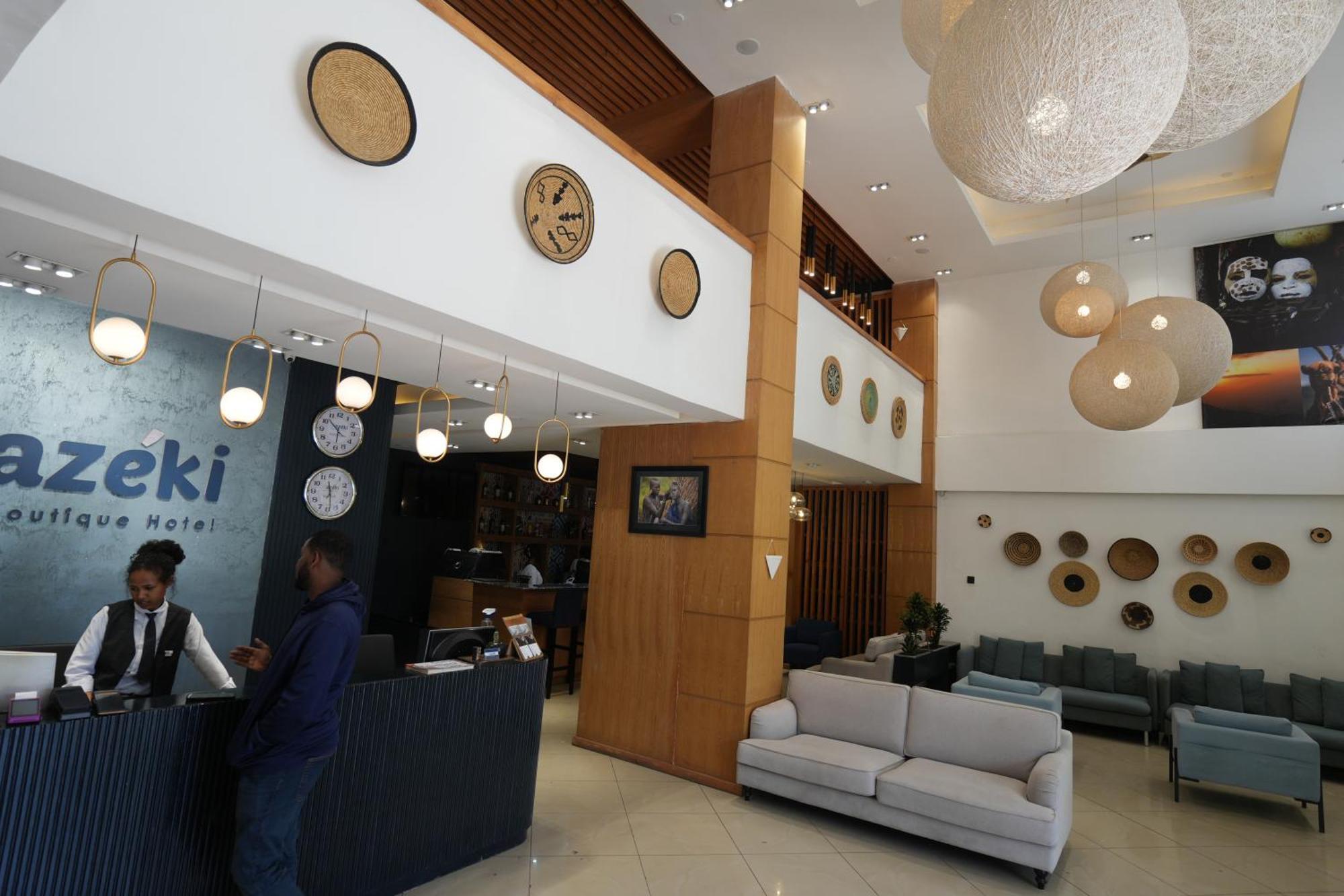 Mazeki Addis Boutique Hotel Bagian luar foto