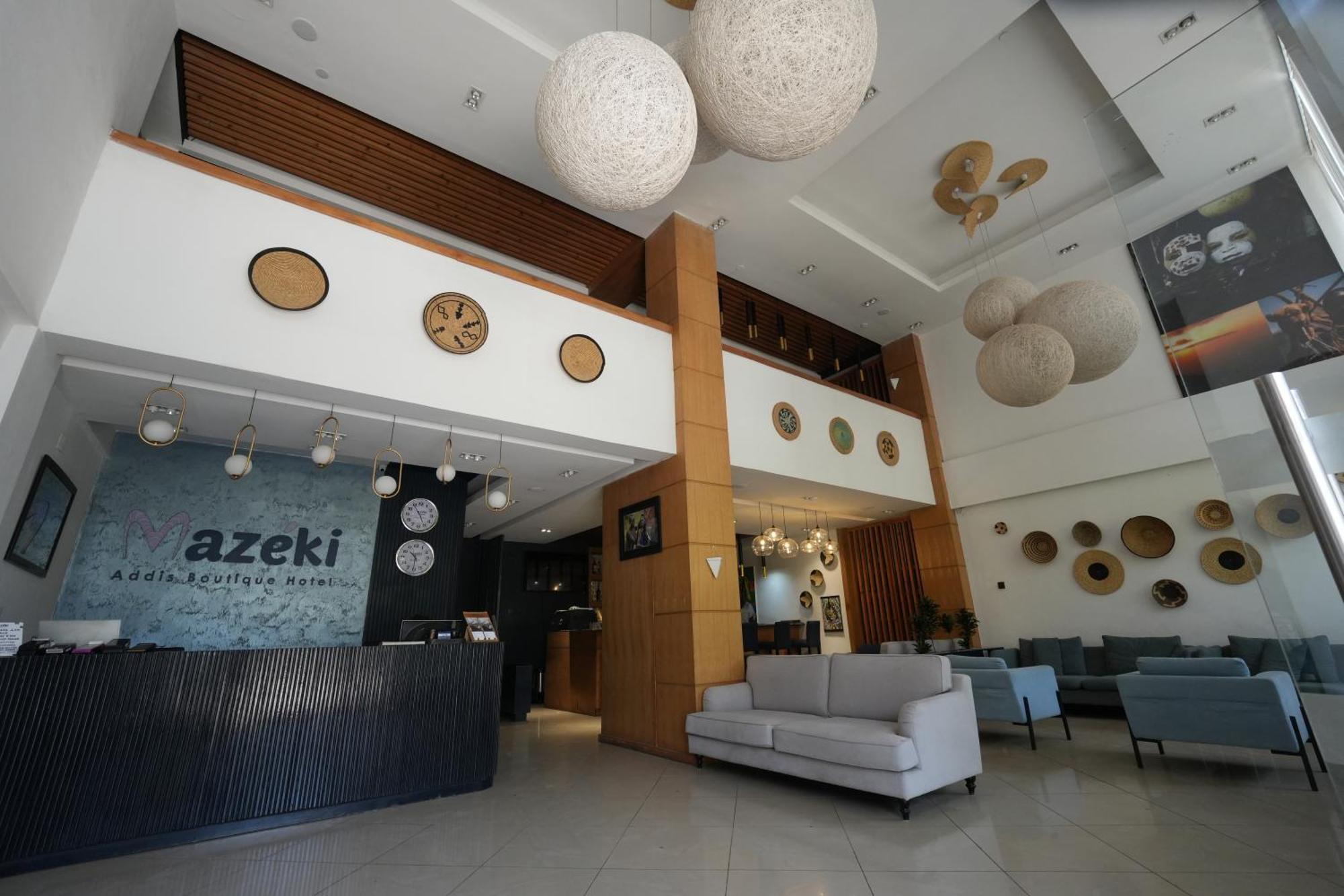 Mazeki Addis Boutique Hotel Bagian luar foto